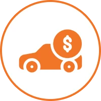 Vehicle finance symbol